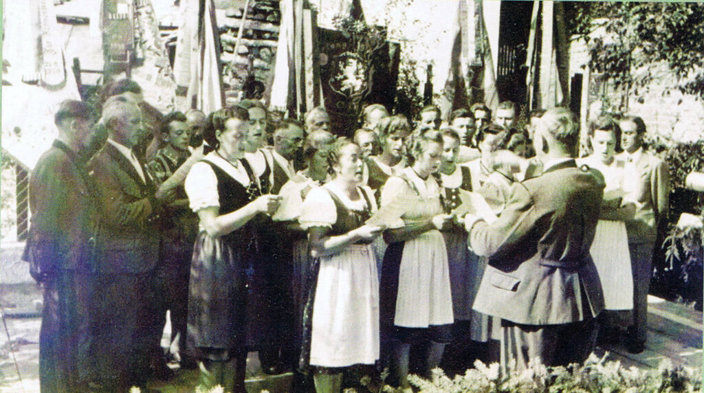 Sängertreffen 1950 in Söchau