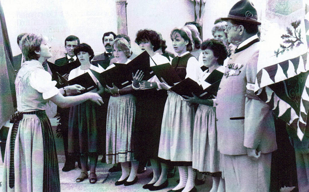 Kircheneinweihung nach Renovierung 10.8.1986