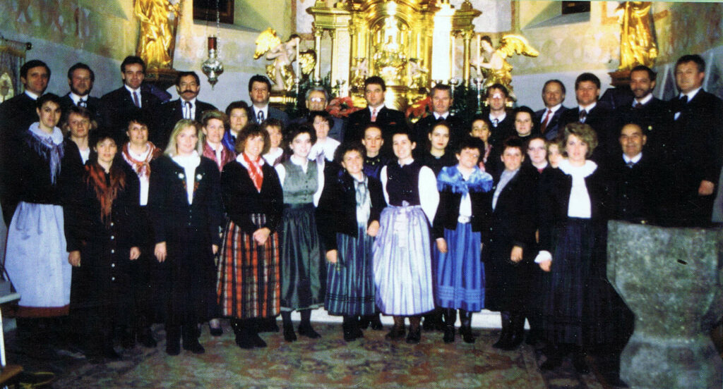 Adventsingen in der Pfarrkirche Altenmarkt (1991)