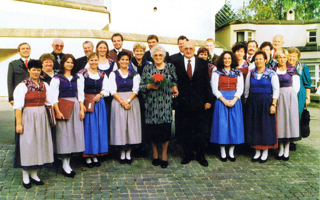 Goldene Hochzeit Ehepaar Pierer im Jahre 2000